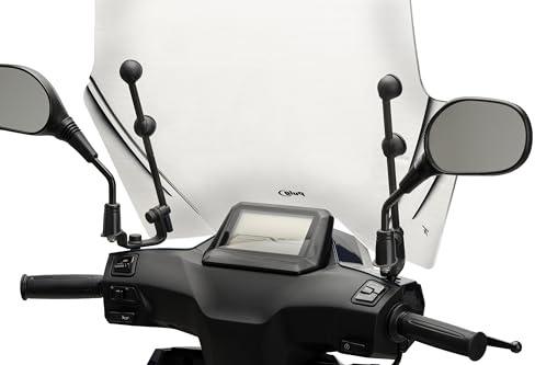 Puig 21703W T.X. Rollerscheibe optimierte Aerodynamik, Transparent