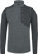normani Herren Premium Merino Outdoor Langarm-Shirt Longsleeve mit Reißverschluss, 100% Merinowolle Pullover mit 1/4 Zip Farbe Grau/Anthrazit Größe M/50