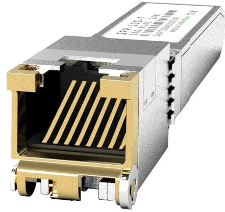 Modulo ricetrasmettitore in rame 10GBASE-T SFP+ RJ45, multi-rate 1,25G/2,5G/5G/10G fino a 30 m, compatibile con TP-Link, Cisco SFP-10G-T-S, Ubiquiti UF-RJ45-10G, Netgear, Broadcom, Mikrotik e altri