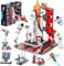 Cherubfunz 855 PCS Weltraum-Spielzeug Raumschiff,City Space Shuttle Spielzeug für Kinder Jungen Mädchen 6 7 8 9 10-14+