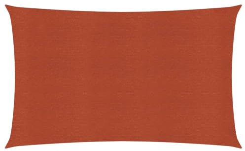 Lawn & Garden Sonnensegel, 160 g/m², Terrakotta, 3 x 6 m, HDPE, Outdoor Living