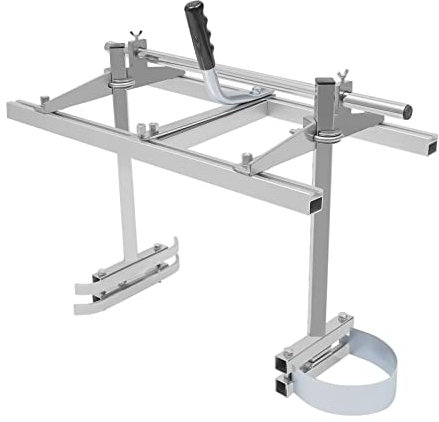 ACROSSPART Portable Chainsaw Mill Portable Sawmill 14''-24'' Guide Bar Aluminum Adjustable Chainsaw Milling Mobile Saw Mill Chainsaw Holder for Builders and Woodworkers
