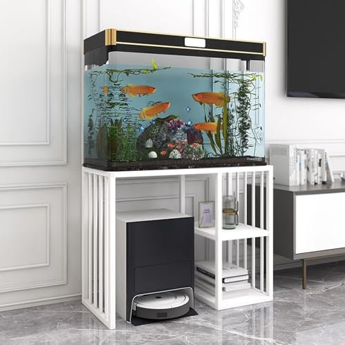 Mesa Auxiliar Alta Blanca, Robot Aspirador y Fregasuelos Armario Almacenaje, Sala de Estar Soporte Oculto para Robot Aspirador, Dispensador de Agua for Sofá(White,70cm)