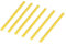 CIMAXIC Tacky Glue Sticks for 16pc Hot Melt Adhesive Sticks High Viscosity Fast Curing for Bonding Plastics Toys Decorations