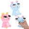 CATOR 2 Pezzi Squeeze Giocattoli, Antistress Squeeze Toys, Squeeze Ball, stress ball, squishy giganti, Antistress Giocattoli, Giocattoli di Decompressione - Blu & Rosa