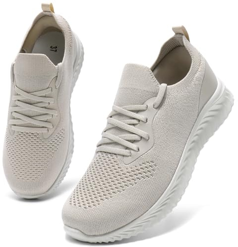 HKR Basket Femme Confort Chaussure de Running Marche Sport Legere Casual Fitness Sneakers