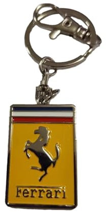 QWZWFC88 Portachiavi Auto per Ferrari, Sicuro Resiste Leggero Portachiavi per Uomini e Donne Accessori Auto
