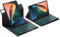 TSATAULE Custodia con Tastiera per Xiaomi Redmi Pad SE 11 Pollici - Girevole A 360° - Retroilluminata A 7 Colori, Tastiera Bluetooth Staccabile,Nero