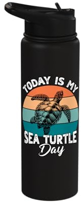 Funny Sea Turtle Stainless Steel Insulated Water Bottle