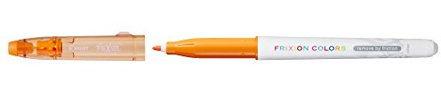 PILOT Frixion Colors Erasable Fibre Tip Colouring Pen - Orange, Pack of 12, 220101207