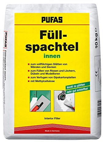 Pufas Füllspachtel innen 10,000 KG