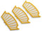 vhbw Filterset 3X Staubsaugerfilter kompatibel mit iRobot Roomba 500, 510, 520, 530, 531, 532, 534, 535, 540, 550, 555 Staubsauger - Hauptfilter; gelb