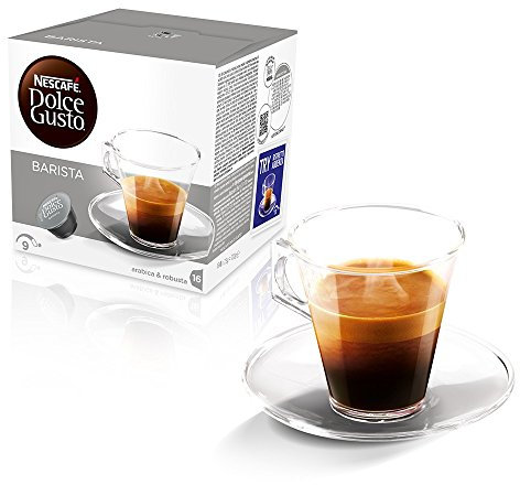 Dosettes Capsules Dolce Gusto originales Nescafè Caffe 128 BARISTA