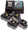Makita Genuine DC18RC 7.2-18V Li-Ion Fast Charger + 4 x BL1850 5Ah Batteries
