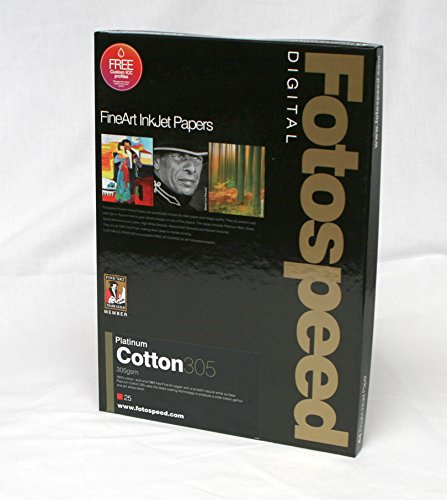 Fotospeed Platinum Cotton 305gsm A3 25 Sheets