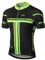 INBIKE Kurzarm Radtrikot Herren Damen Fahrradtrikot Shirts Jersey Elastische Atmungsaktive Schnell Trocknen Stoff Funktionsshirt für Radsport Outdoor Sport (Schwarz&Grün M)
