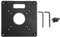 Placa de Mesa de Enrutador, Tablero Abatible Carpintería, Máquina de Corte Placa Base Accesorio de Hardware Aleación de Aluminio