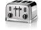 Cuisinart 4 slice toaster, Wide slots, ideal for thick bread and bagels, 6 browning levels plus defrost, Wide slots, High lift lever, Matching kettle available, Stainless Steel