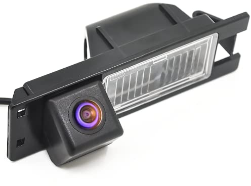 Rückfahrkameras in Kennzeichenbeleuchtung (NTSC) schwarz für Astra H / Corsa D / Meriva A / Vectra C / Zafira B / Fiat Grande Punto Meriva