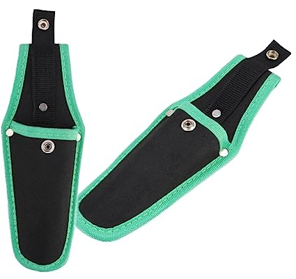 2 Stück Segeltuchscheide Werkzeugtasche Gartenschere Tasche Segeltuchscheide Werkzeug Scherentasche Gartentasche Gartenschere Tasche mit Schnalle Scherenhalter