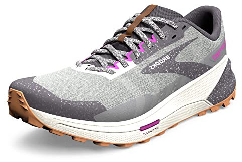 Brooks Ghost 15 Damen (D Weite) Laufschuhe, Peacoat/Pearl/Salt Air, Legierung Oyster Violet, 36.5 EU