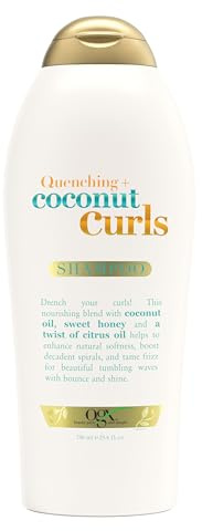 OGX Quenching + Coconut Curls Shampoo, 25.4 fl oz