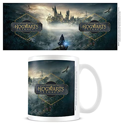 Pyramid International Harry Potter Tasse (Hogwarts Legacy Design) 315 ml Kaffeetasse, Harry Potter Geschenke für Frauen, Harry Potter Geschenke für Männer – Offizielles Merchandise-Produkt
