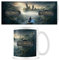 Pyramid International Taza de café de Harry Potter (Hogwarts Legacy Design) de 315 ml, regalos de Harry Potter para mujeres, regalos de Harry Potter para hombres, producto oficial, color blanco