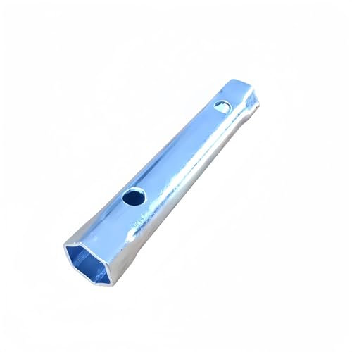 Boxonly Box Spanners Metric Box-end Wrenches Tubular Torque Bar Socket Tap Wrench Extra Long Fitting 13mm-14mm