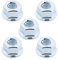 VGOL 5 Piezas Kit de Tuercas de Barra de Repuesto 503220001 Compatible con Husqvarna Compatible con Dolmar Compatible con Tuercas de Tornillo de Cubierta Lateral Echo