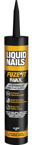 Liquid Nails Fuze It Max 9 oz All-Surface Construction Adhesive
