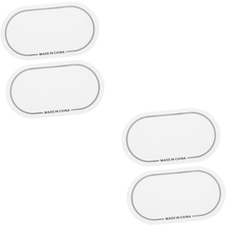 Toyvian 4stücke Drumhead Schutzpolster Für Kick-drum Nonslip Pads Zur Geräuschreduzierung Und Verstärkung Der Trommelklänge Geeignet Für Einzel Und Doppelpedal-setups
