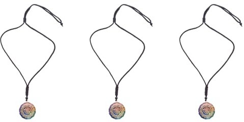 Goorvoucs 3X Orgonit AnhäNger Sri Yantra Halskette, Heilige Geometrie Chakra Halskette Halskette, und Gebet Halskette