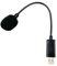 YUGSHNKFC USB Miccrophone with Omnidirectional Pickup usb Lapel Mic for PodcastsVideo Call Streaming on Laptops