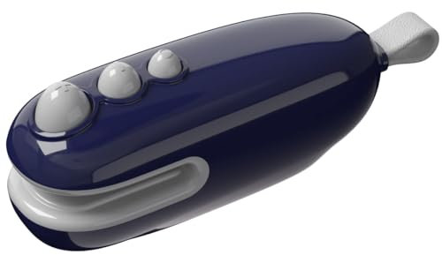 Folienschweißgerät Mini, 2 in 1 Bag sealer mit Cutter, Blau Versiegelungsgerät, Hand Verschlussgerät