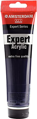 Amsterdam Expert Series Acrylic Tube 150 ml Permanent blue violet 568 (19155680)