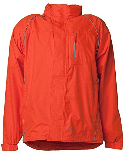 Größe L Herren Planam Outdoor Regen Monsun Jacke orange Modell 1474