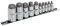 Sealey Ak6229 Hex Socket Bit Set 10Pc Stubby 1/4 3/8 and 1/2Sq Drive