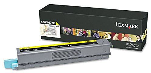 Lexmark C925H2YG Original Toner für Lexmark C925 7.500 Seiten gelb