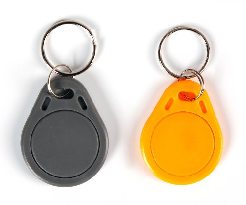 NFC Tag Anhänger, 40x32mm, NXP NFC Chip, 180 Byte, optimal für Geräte-/ Profilsteuerung (Wlan, Bluetooth, Apps), kompatibel mit allen NFC Smartphones und Tablets