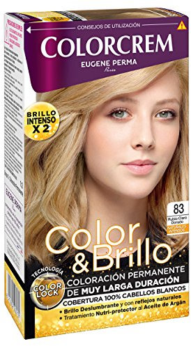 COLORCREM tinte Rubio Claro Dorado Nº 83 caja 1 ud