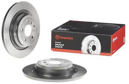 Brembo 08.A957.11 UV Coated solid Rear Brake Rotor BRABUS/MERCEDES-BENZ OE# A1664230012