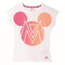 adidas Kinder Trainingsanzug LK DY TM OSCOT, Weiß/Rosa/Orange, 110