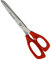 GIFAZ - Schneiderschere aus Edelstahl - Mehrzweckschere - Griff aus Nylon Farbe Rot - Professional - MM 150