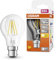 OSRAM LED Star Classic A60 LED lampe pour la base B22D, forme de poire, look filamentaire, 806 lumens, blanc chaud (2700k), remplacement des ampoules 60W conventionnelles, non dimmables, 1 pack