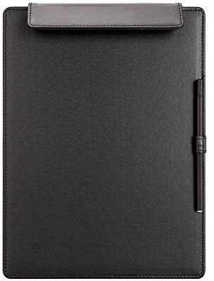 Klemmbrett A4 PU-leder Schreibmappe Magnetischer Clipboard Schreibblock Büro Schule Zwischenablage Konferenzmappe Wasserdichte Klemmbrettmappe Board Pad Schreibbrett für Zeichnen Memo Schreiben