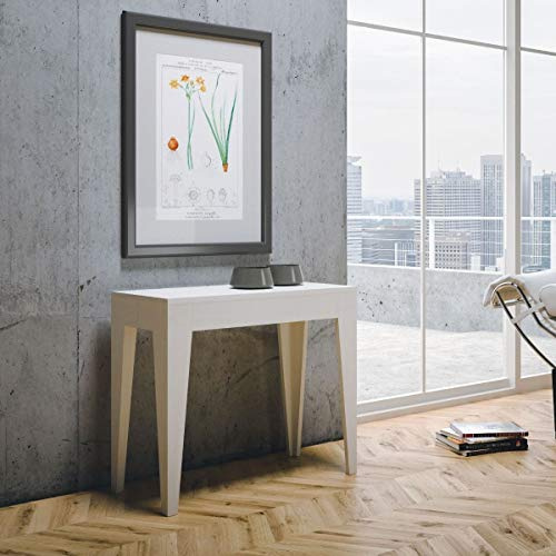 Itamoby Console Isotta Small 90 x 42 cm, blanc frêne
