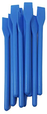 Glue Spreader Wands [Blue, Pack of 10]