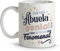 LolaPix Taza Abuela para el Día de la Madre - Desayuno Original en Cerámica 330 ml - Regalo Con Frases para la Mejor Abuela