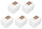 Dream Bot Z10 Pro Entsorgungsbeutel 20389 Dreamtech Z10 Pro Beutel 5 Stück Staubsauger Staubbeutel Kehrroboter Staubsammelbeutel für Bot Z10 Pro L10 Plus